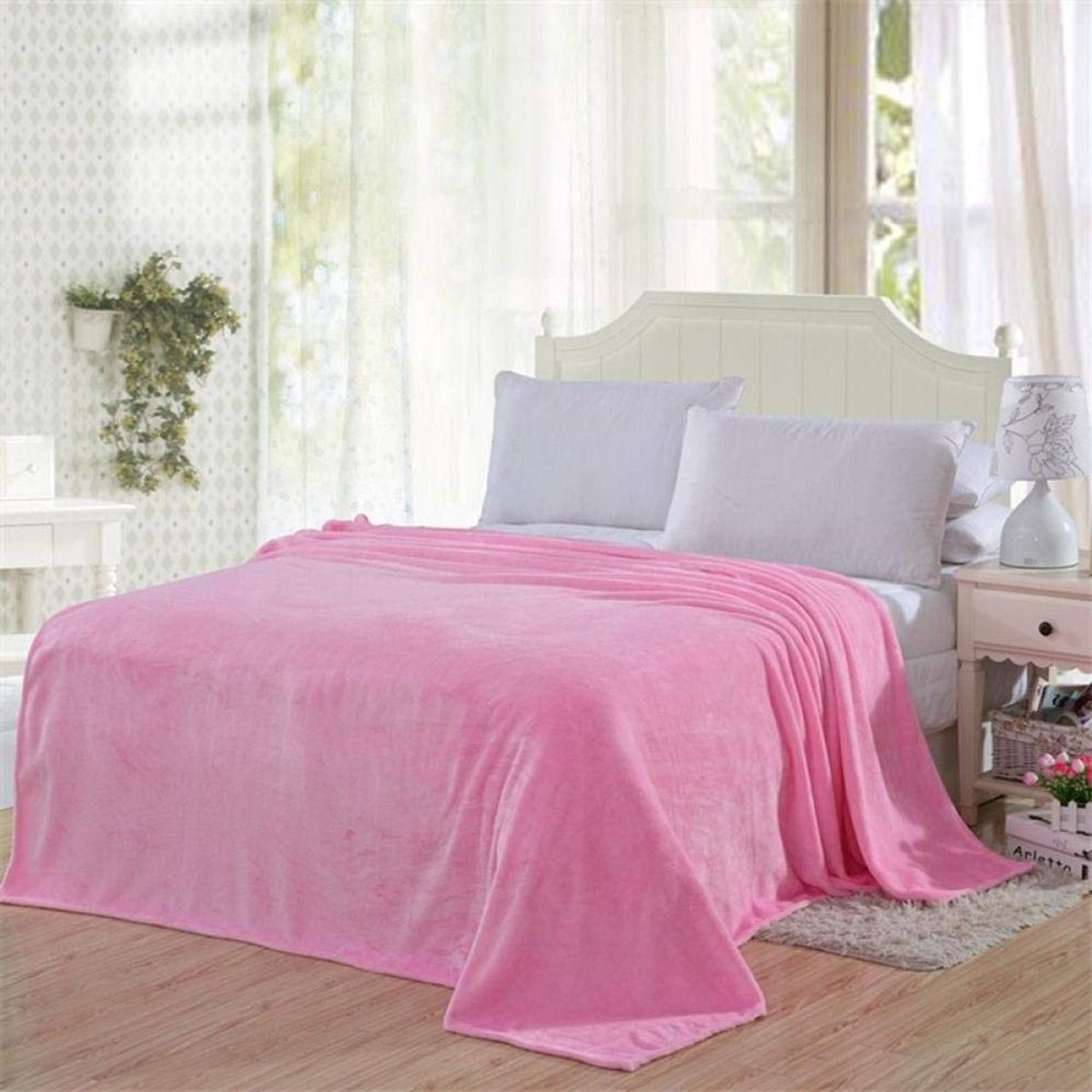 fleece werpdekens Reisformaat - Superzachte donzige warme stevige bedspreien voor bank Microfiber deken -2_230 * 200 cm