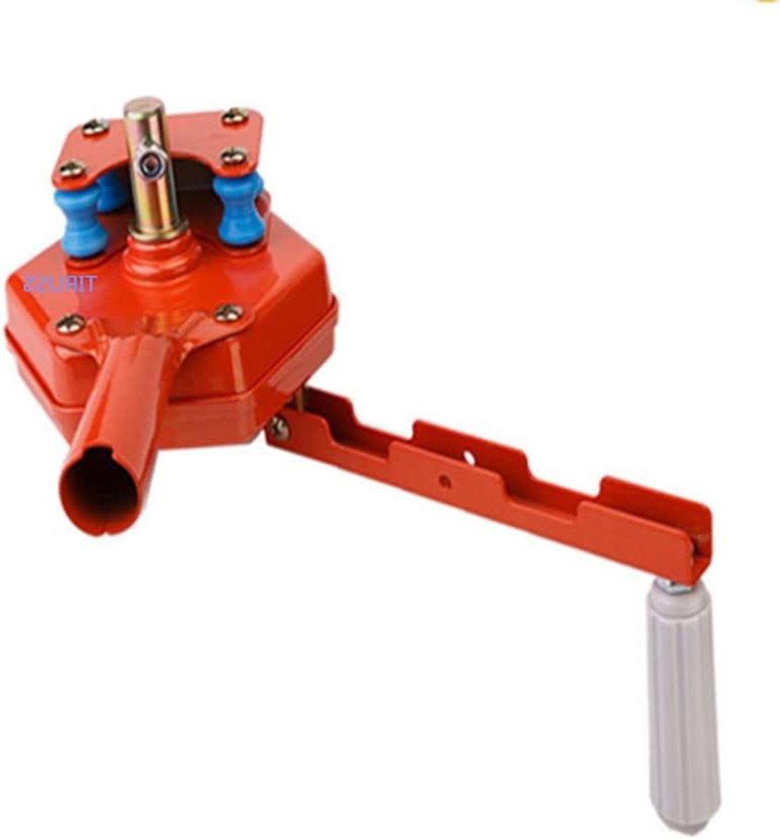 Handlier Kas - Filmrol Lier - Kas Ventilatie - Zelfvergrendelend Mechanisme - 90M Max Rol Lengte - Zwart