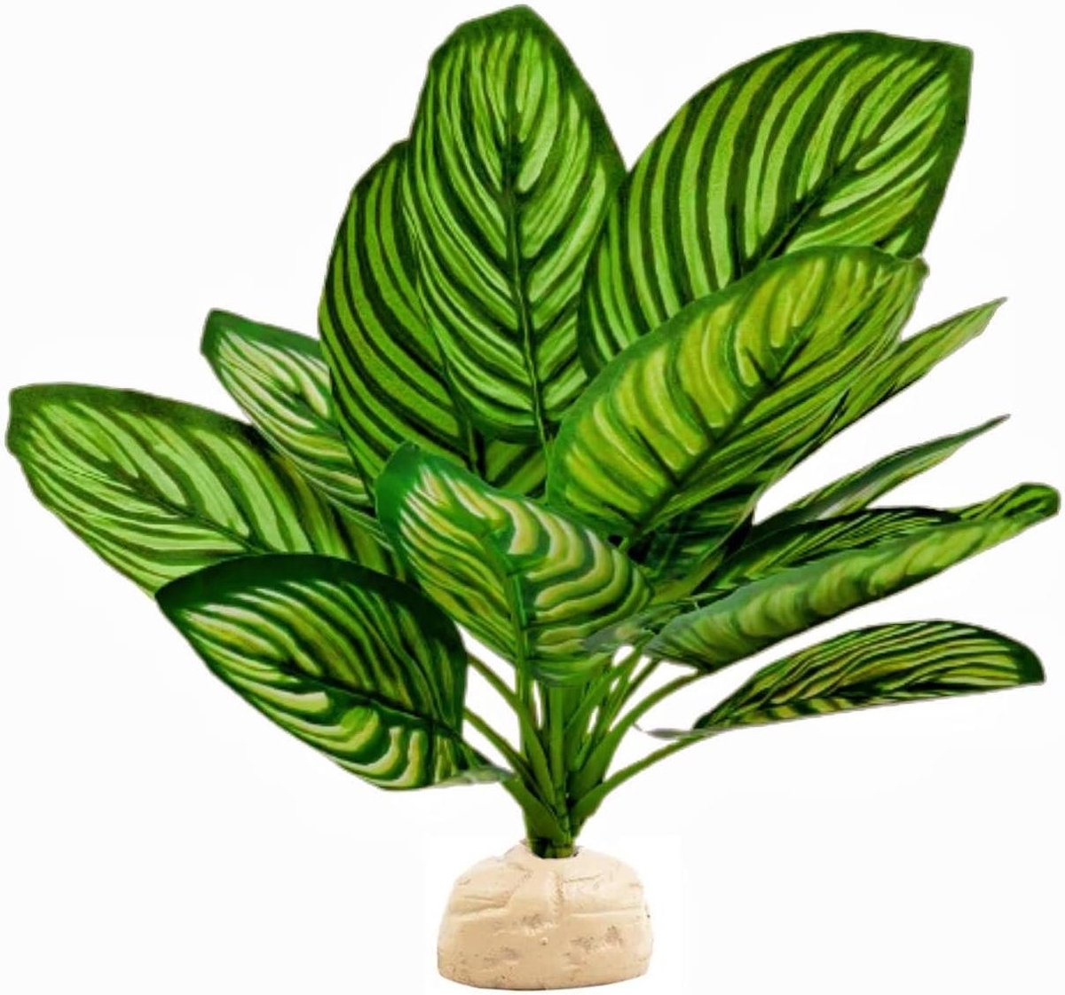 Kunstplant Reptielen Terrarium - Decoratie Plantenbak - Natuurlijke Habitat Creëren - Zeer Realistisch Ontwerp - 2591 cm Hoog - Groen