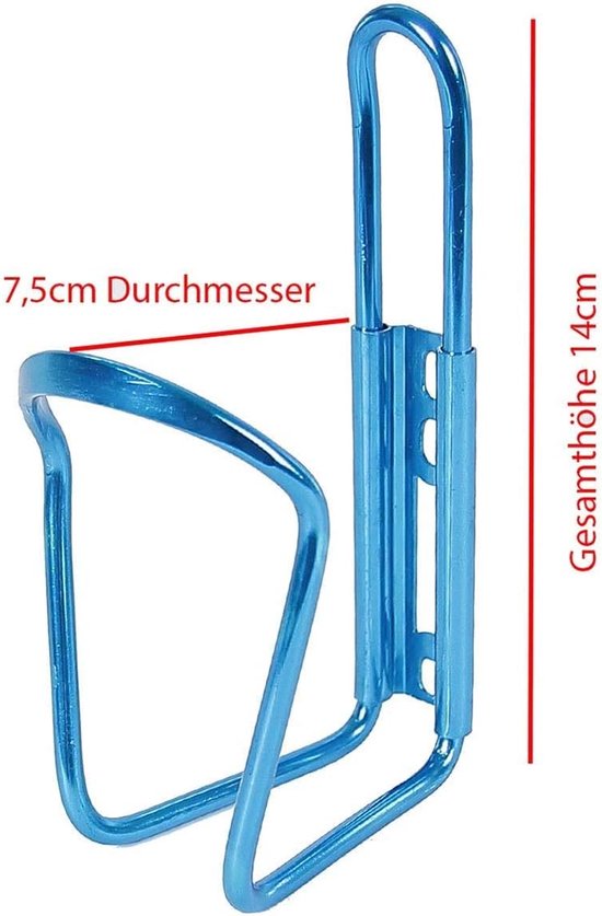 Flessenhouder Fiets - Drankhouder Fietsaccessoire - Wielrennen - Eenvoudige Montage - 75 cm diameter - Blauw — afbeelding 3