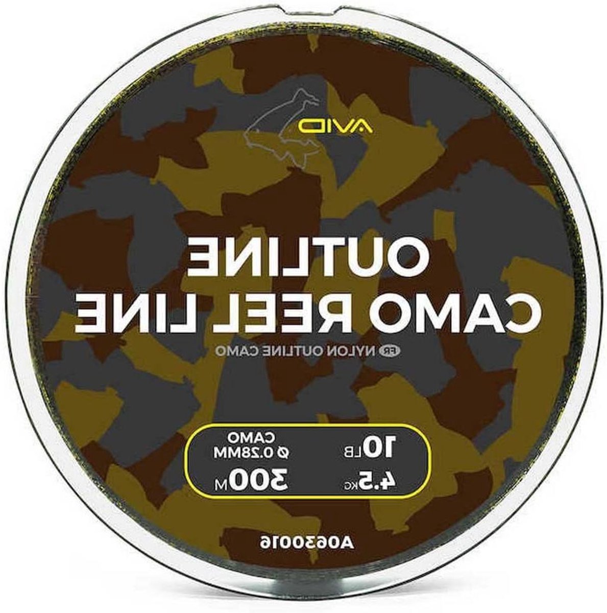 Vislijn Camo - Hengelijn Monofilament - Vissen Op Afstand - Onzichtbaar Onder Water - 10 LB 300m - Groen
