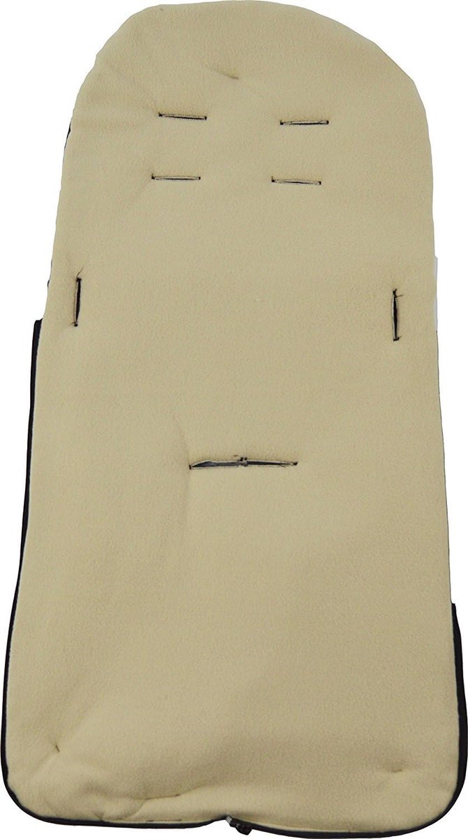 Voetenzak Kinderwagen - Luiertas Cosy Toes - Baby Comfort - Wind- en Doucheproof - 90 x 40 cm - Beige — afbeelding 3