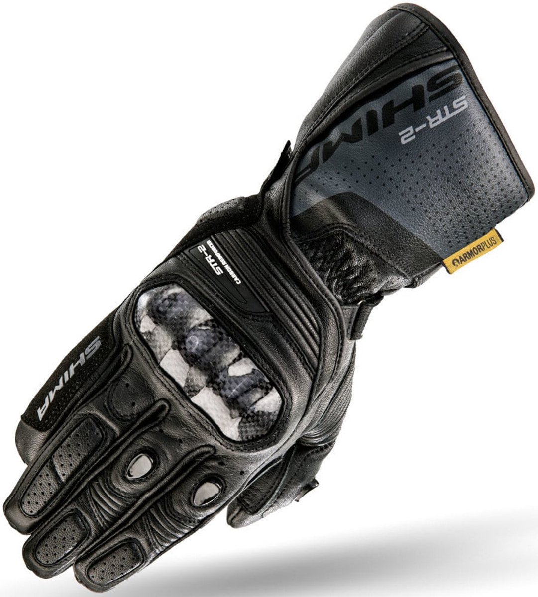 SHIMA STR-2 Zwart Handschoenen - Handschoen