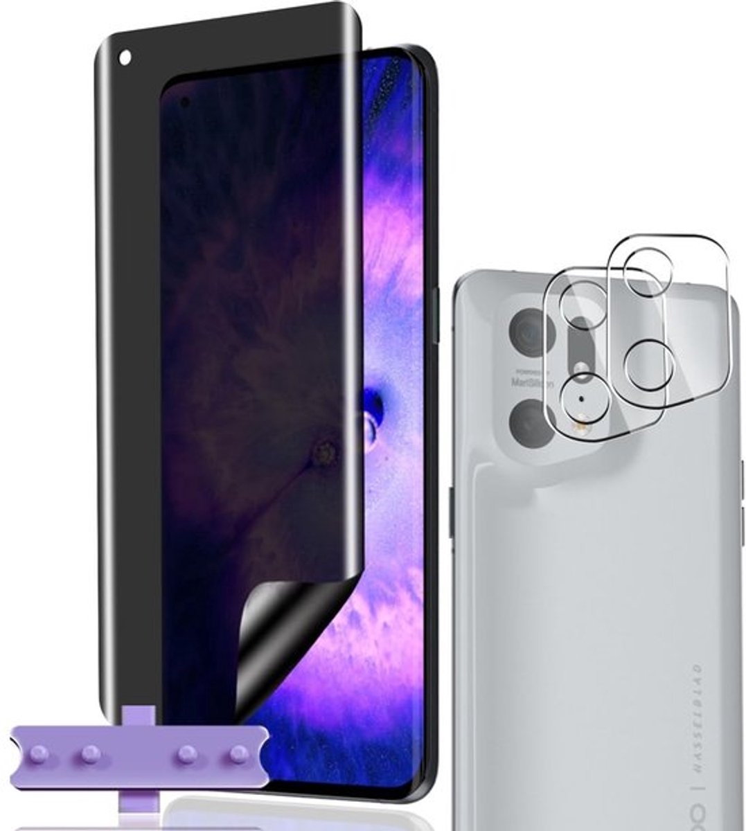 Store_9 - Privacyscherm - TPU displaybescherming - Eenvoudige montage