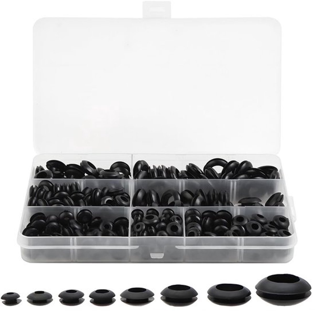 Dailygoods - Rubberen Ringen Set - Afdichtingsringen - 260 Stuks