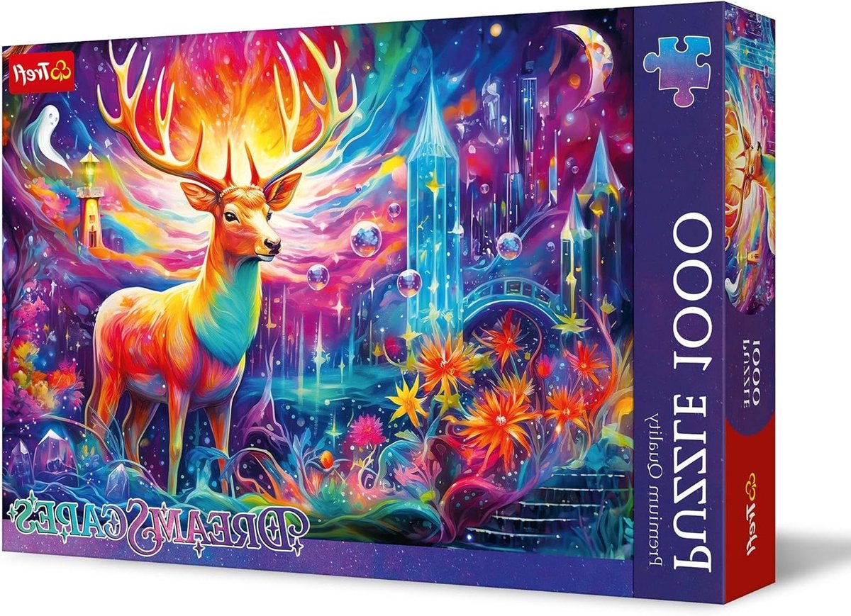 Puzzel 1000 Stukjes - Legpuzzel Volwassenen - Ontspannend Tijdverdrijf - Reflectie-werend Papier - 683 x 480 mm - Multicoloured