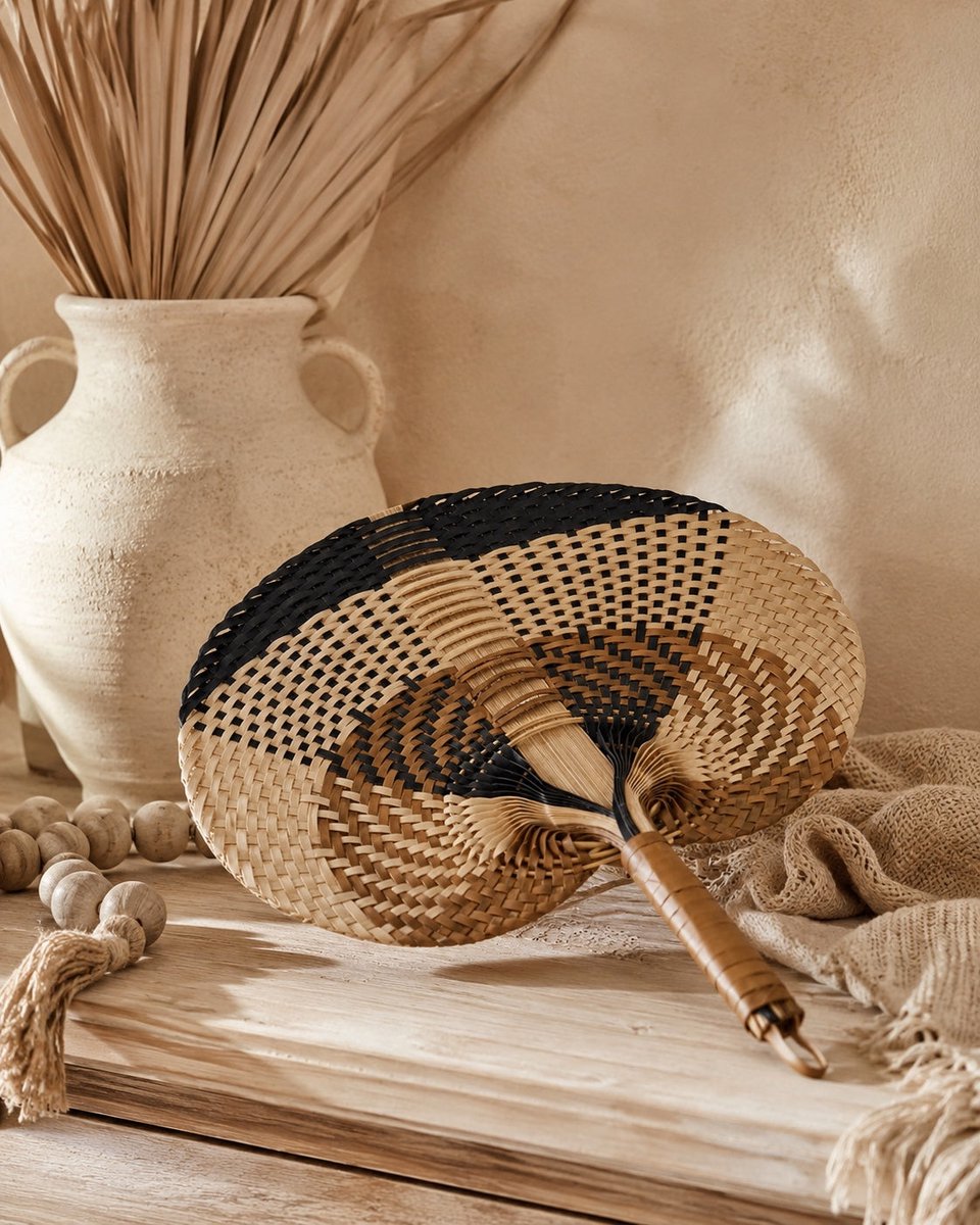 Rotan Hand Fan Aya