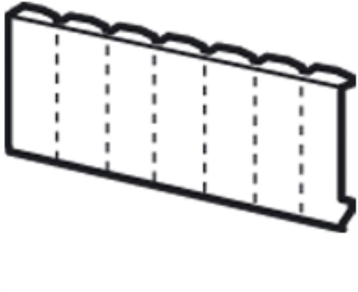 Stoppenkast Strips - Verdelers - Elektrische Installatie - Intelligente Gebouwentechniek - 18 Modules - Wit
