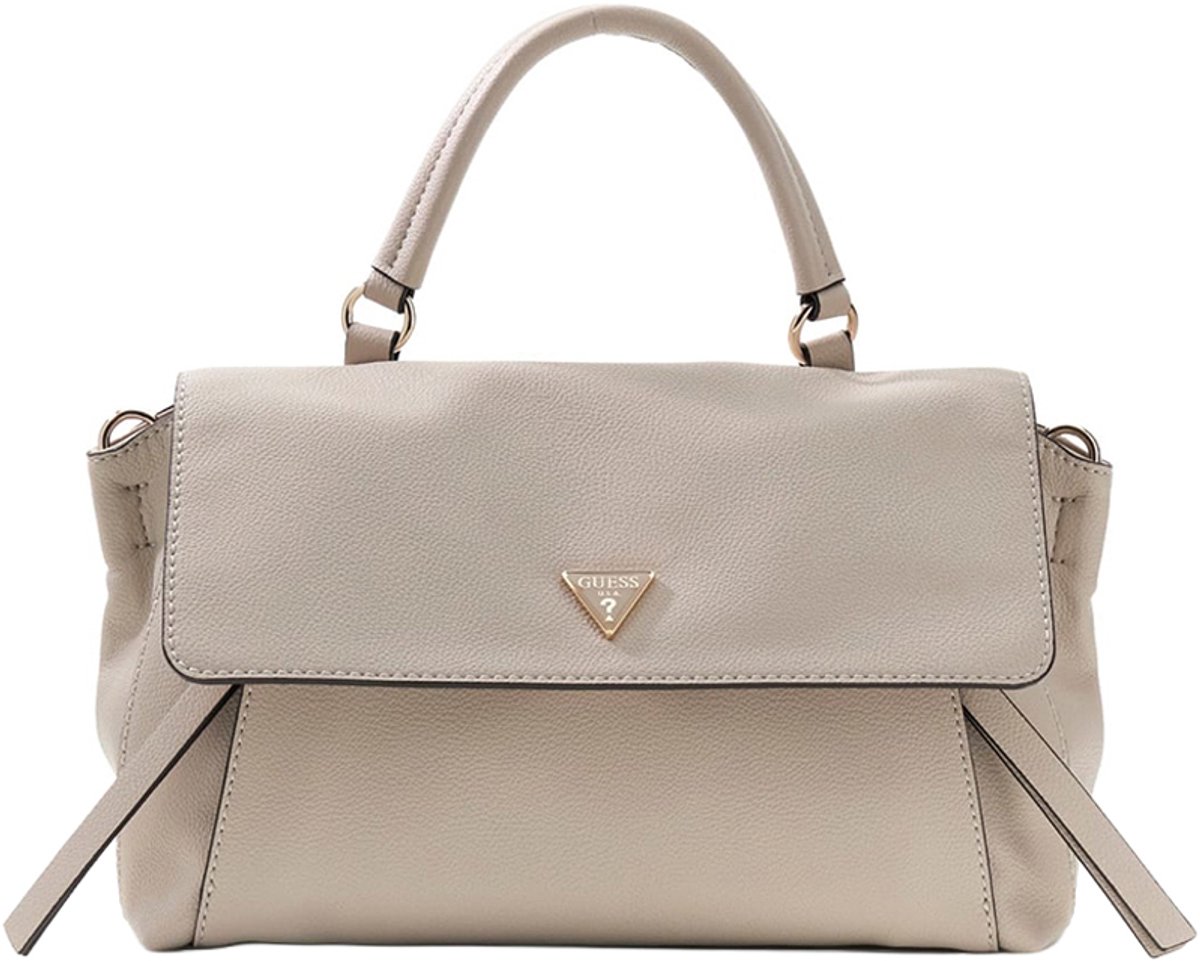 Guess Devon Medium Handtas Dames - Imitatieleer - Taupe