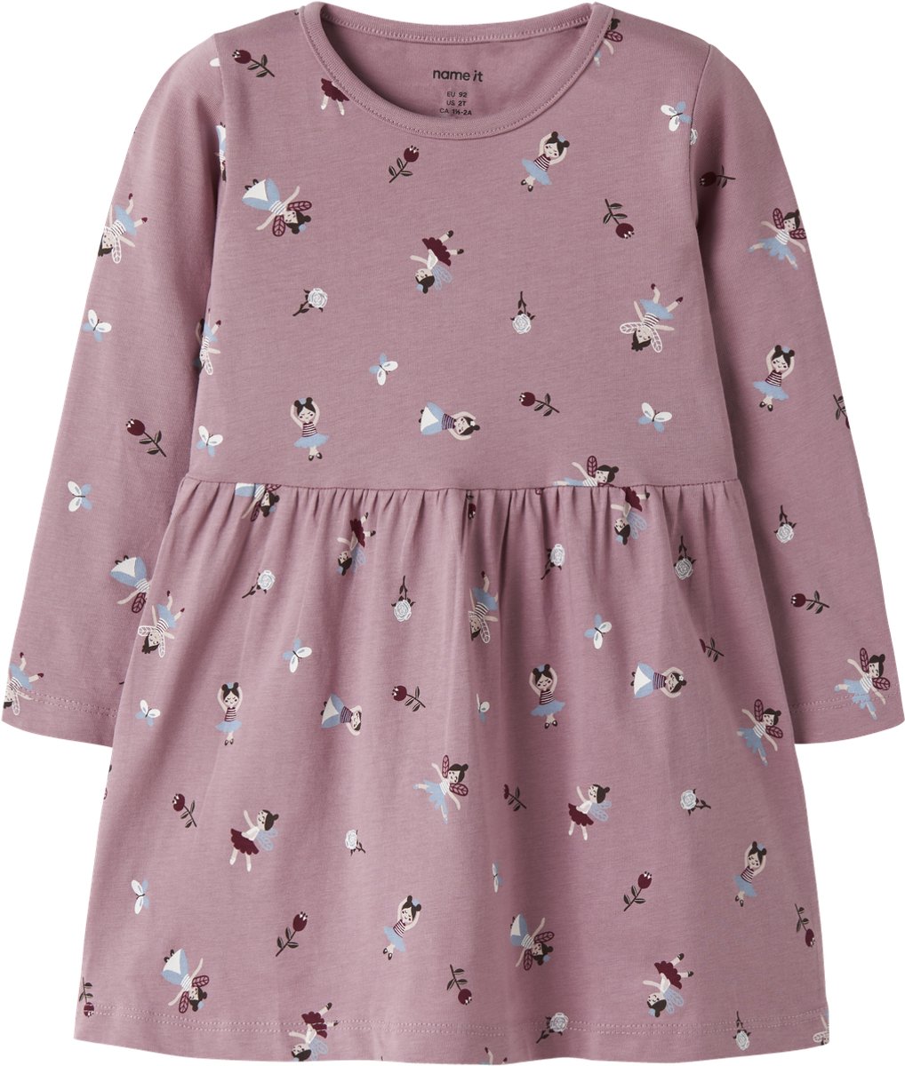 NAME IT- NMFVILISA LS DRESS - Meisjes - Jurk