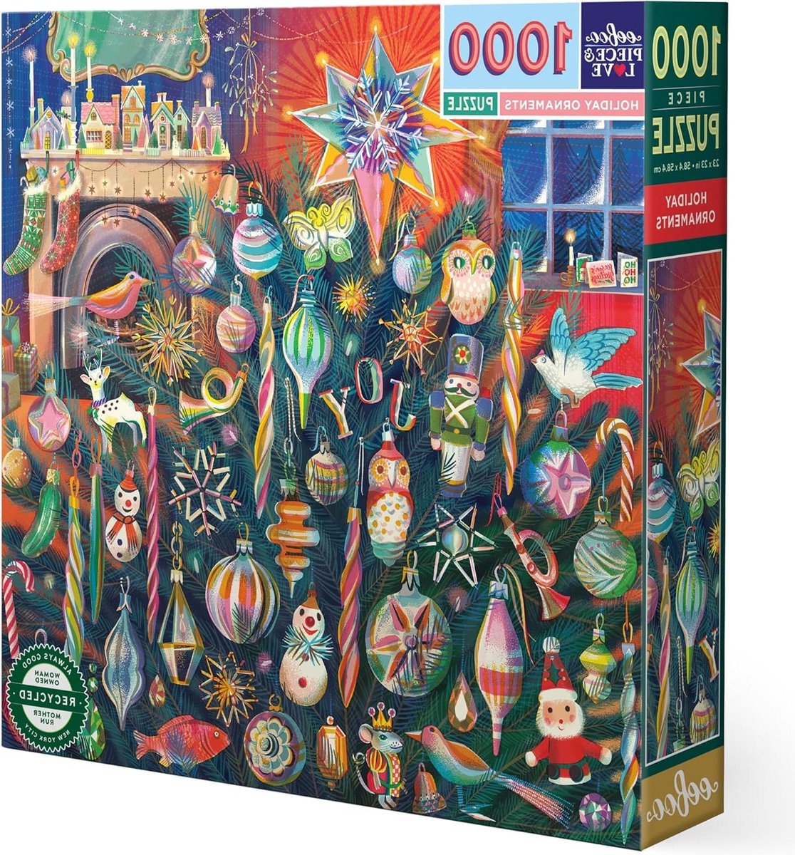 Legpuzzel 1000 stukjes - Puzzel spel Vrijetijdspuzzel - Ontspannen tijdverdrijf - Gedetailleerd artwork - 584 x 584 cm - Kleurrijk