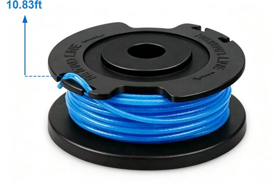 4-pack trimmerspoel met trimmerdraad voor RYOBI draadtrimmer van RYOBI — afbeelding 3
