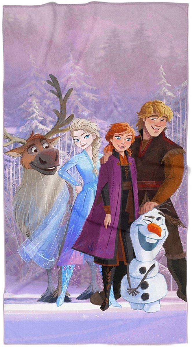 Disney Frozen Strandlaken - 70 x 140 cm - Katoen