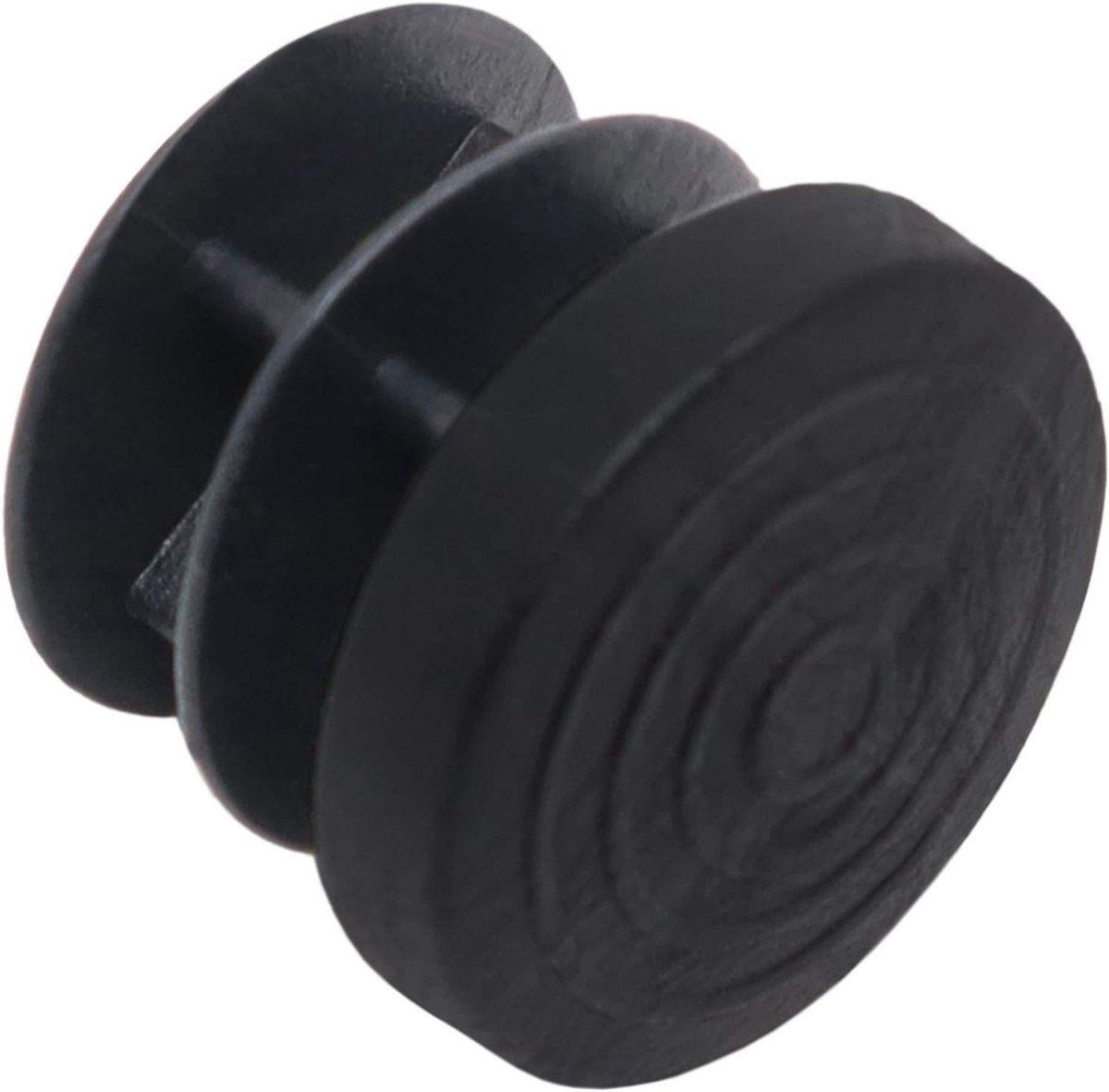 Lamellenstop Zwart - Meubelglijders Stopper - Vloer Beschermen - Voor Ronde Buizen - Ø 20 mm - Zwart