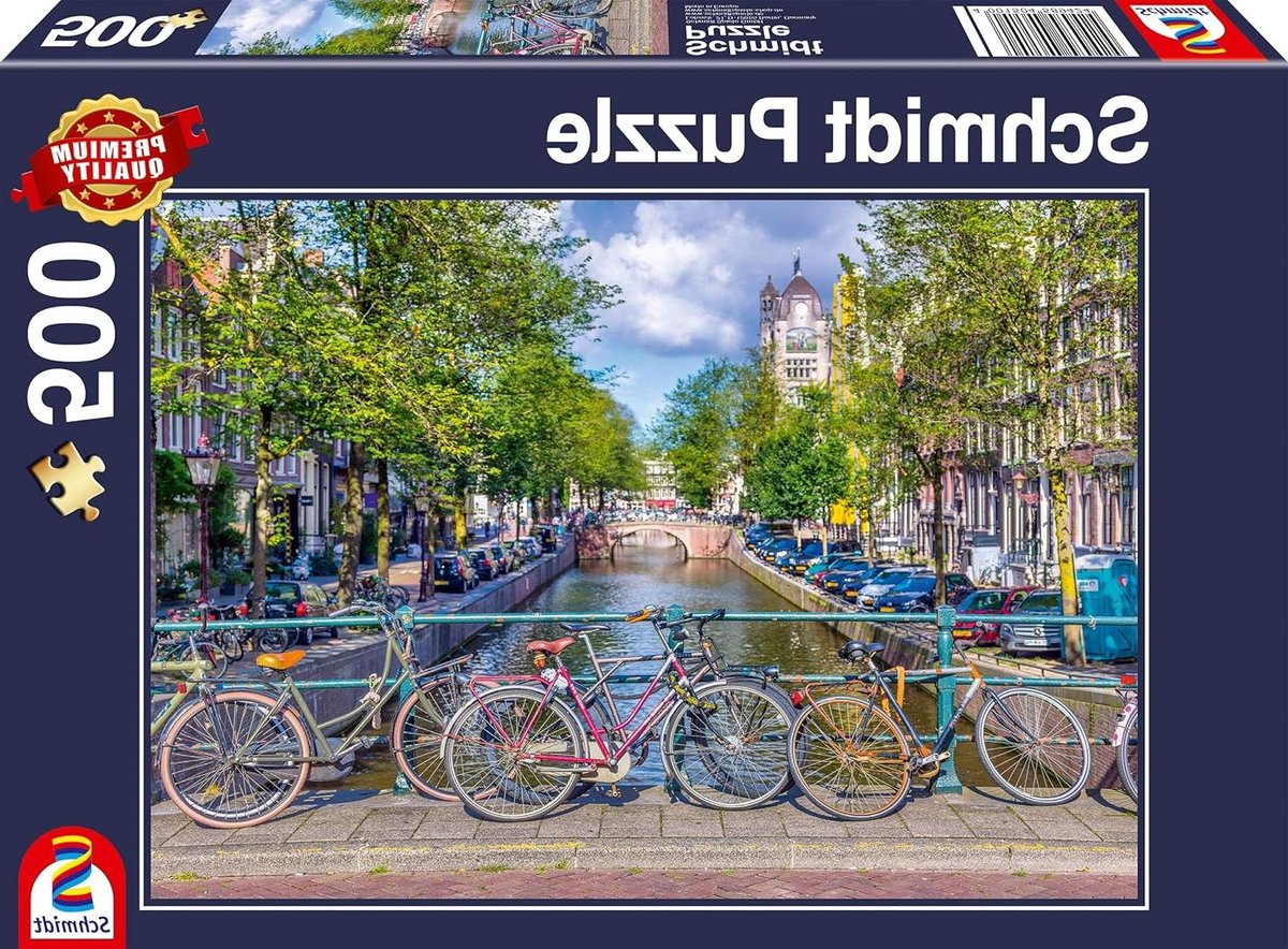 Legpuzzel Amsterdam - Puzzel voor volwassenen - Ontspannen en concentreren - 500 stukjes - 481 x 341 cm - Meerkleurig