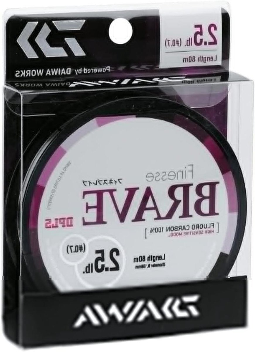 Vislijn Fluorocarbon - Monofilament Lijn - Vissen Forel - Lage Elasticiteit - 0125 mm - Helder