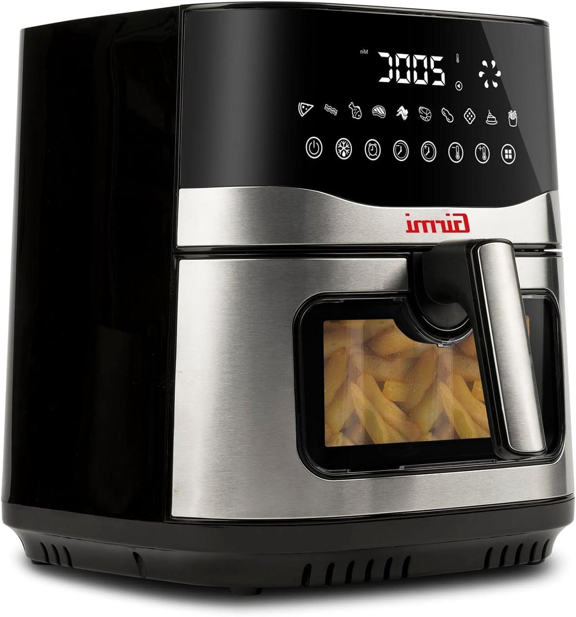 Heteluchtfriteuse - Airfryer Frituurpan - Gezond Frituren - Grote Capaciteit - 9 Liter - Zwart