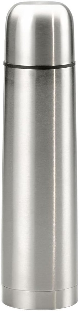 RVS Vacuümfles - Thermosfles Reismok - Dranken Meenemen - Dubbelwandige Isolatie - 1 Liter - Zilver