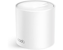 Mesh WiFi Systeem – Draadloos Netwerk Router Uitbreiding – Stabiel Internet – Wi-Fi 6 Technologie – 190 m² Dekking – Wit