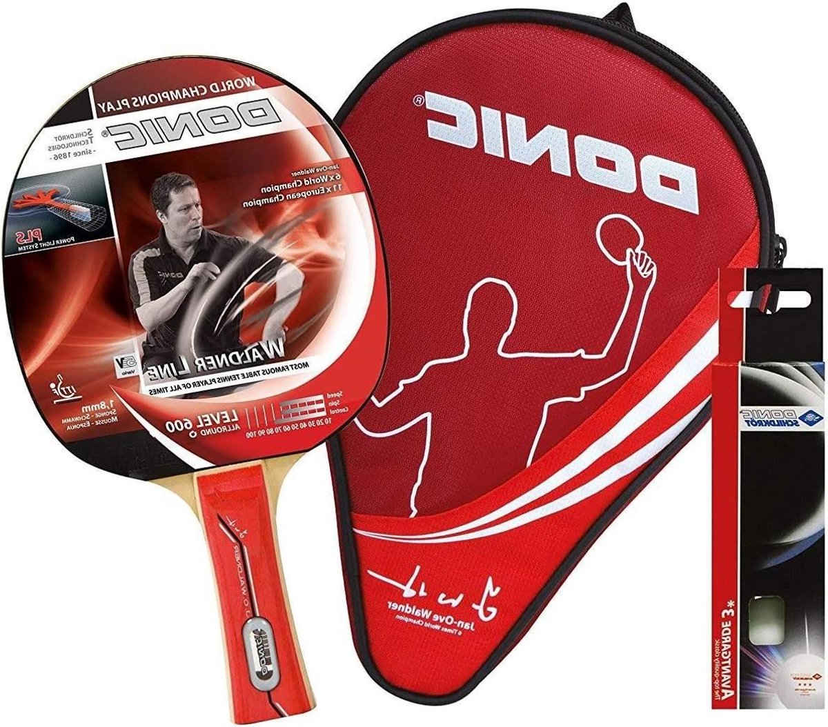 Tafeltennis Cadeauset - Pingpong Set - Beginnen met Tafeltennis - Allround Racket - 3 Sterren Ballen - Niet gespecificeerd