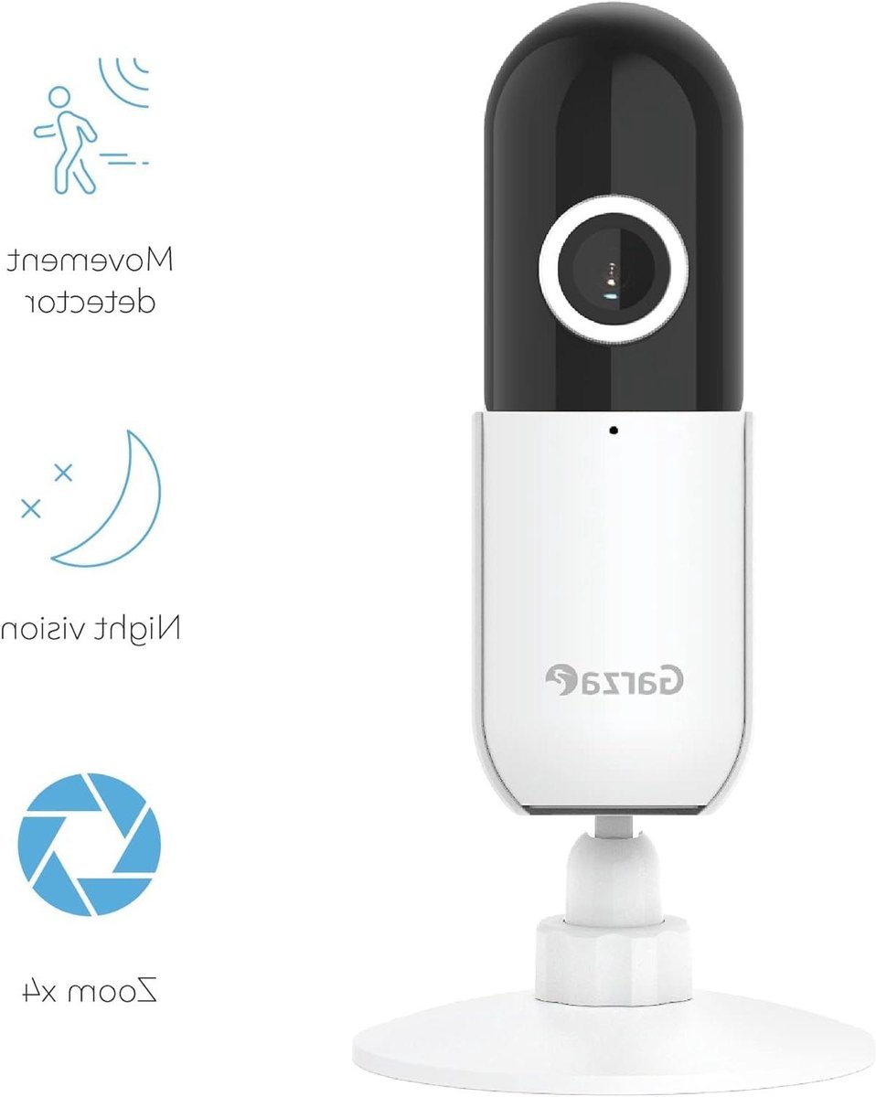 Beveiligingscamera Binnen - WIFI Camera HD Camera - Huisbewaking - Tweeweg Audio - 1080P - Wit