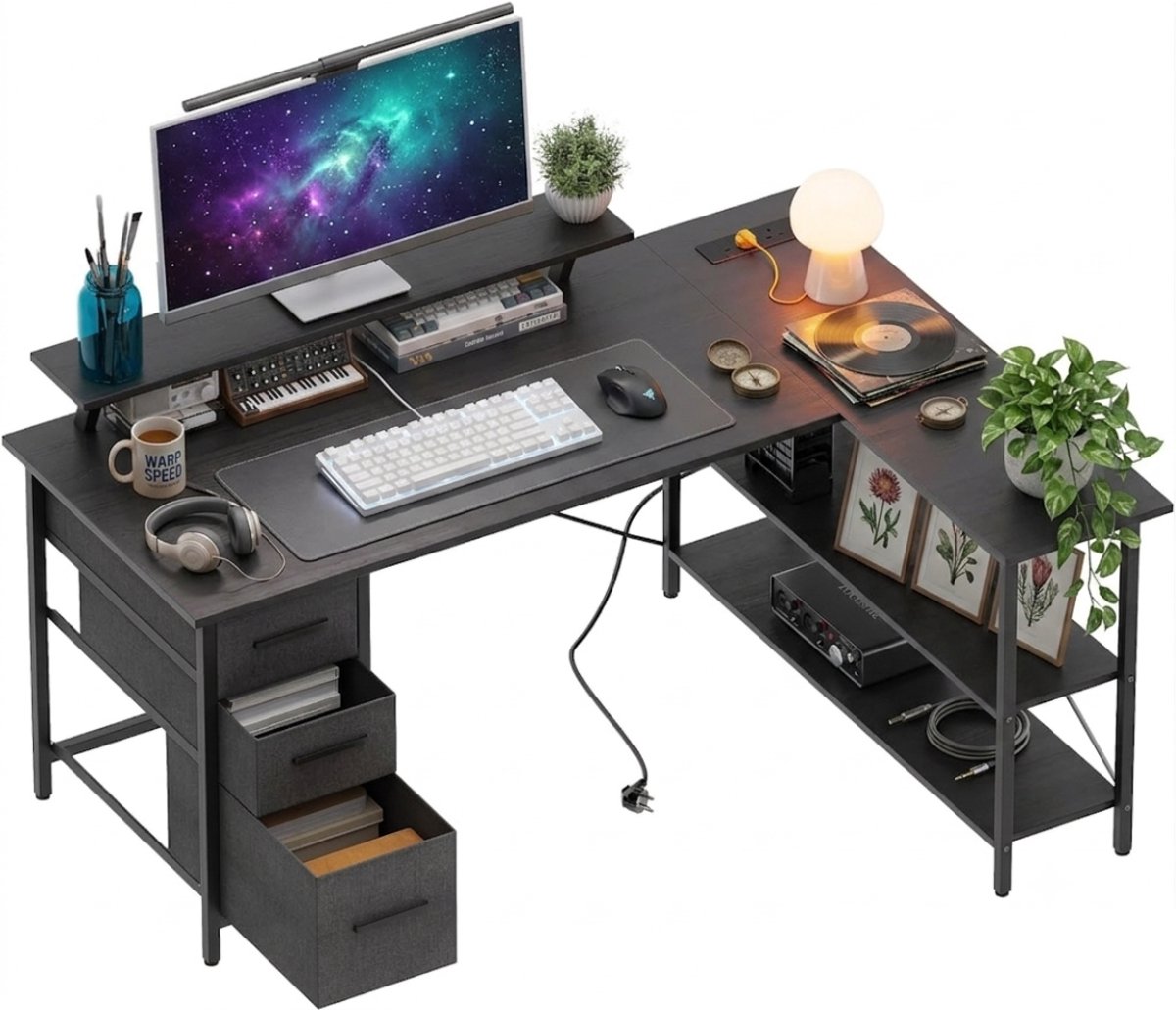 CRLYN® Hoekbureau Gaming - Bureau L Vormig - Computer Desk