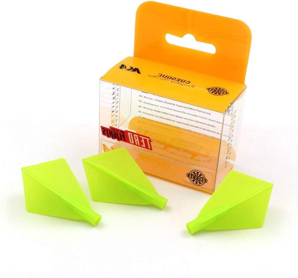 Dart Flights - Vliegers Darts - Precisie Darten - Diamantvorm - Set van 3 - Groen