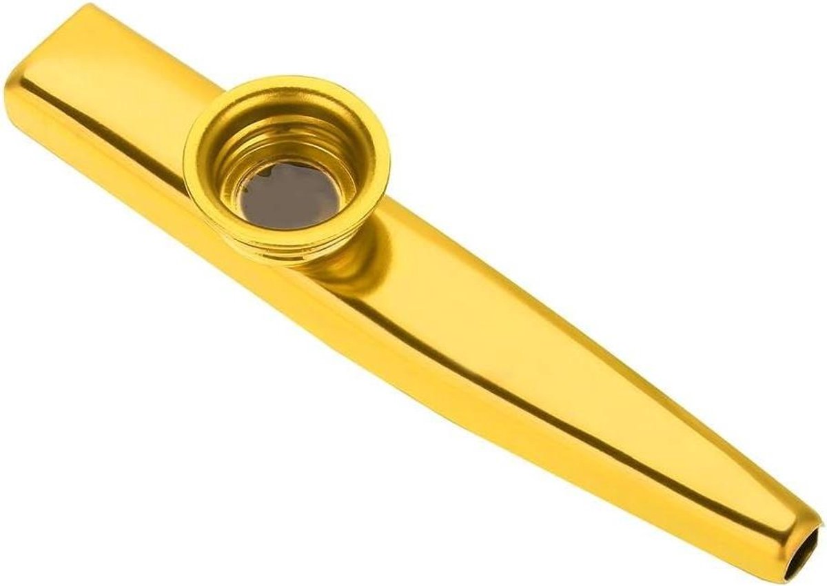 Muziek Instrument - Melodica Mondharmonica - Muziek Maken - Eenvoudig Te Bespelen - 12 cm - Goud