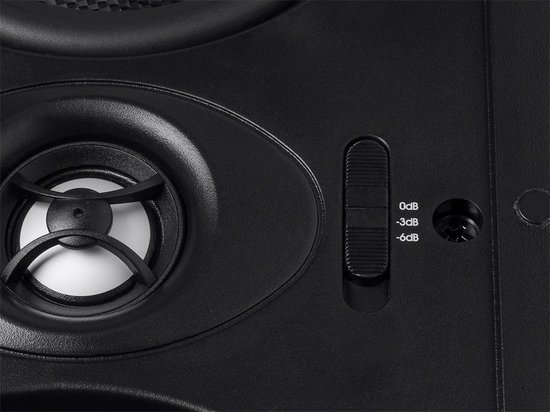 Inbouw Center Speaker - Home Theater - Films Kijken - Carbon Fiber Drivers - 5.25 Inch - Off-White — afbeelding 2