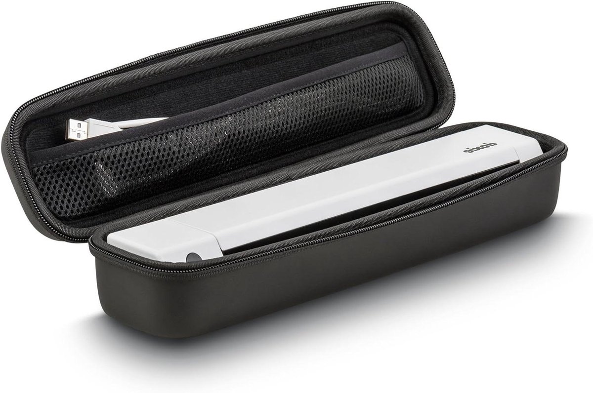 Draagtas Scanner - Opberg Hoes - Veilig Transport - Op Maat Gemaakt - 325 cm - Zwart