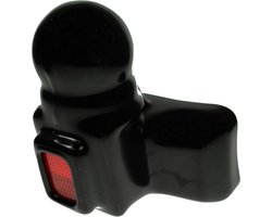 Trekhaakhoes - Kogelhoes Beschermhoes - Trekhaak Beschermen - Met Reflectie - 50mm - Zwart