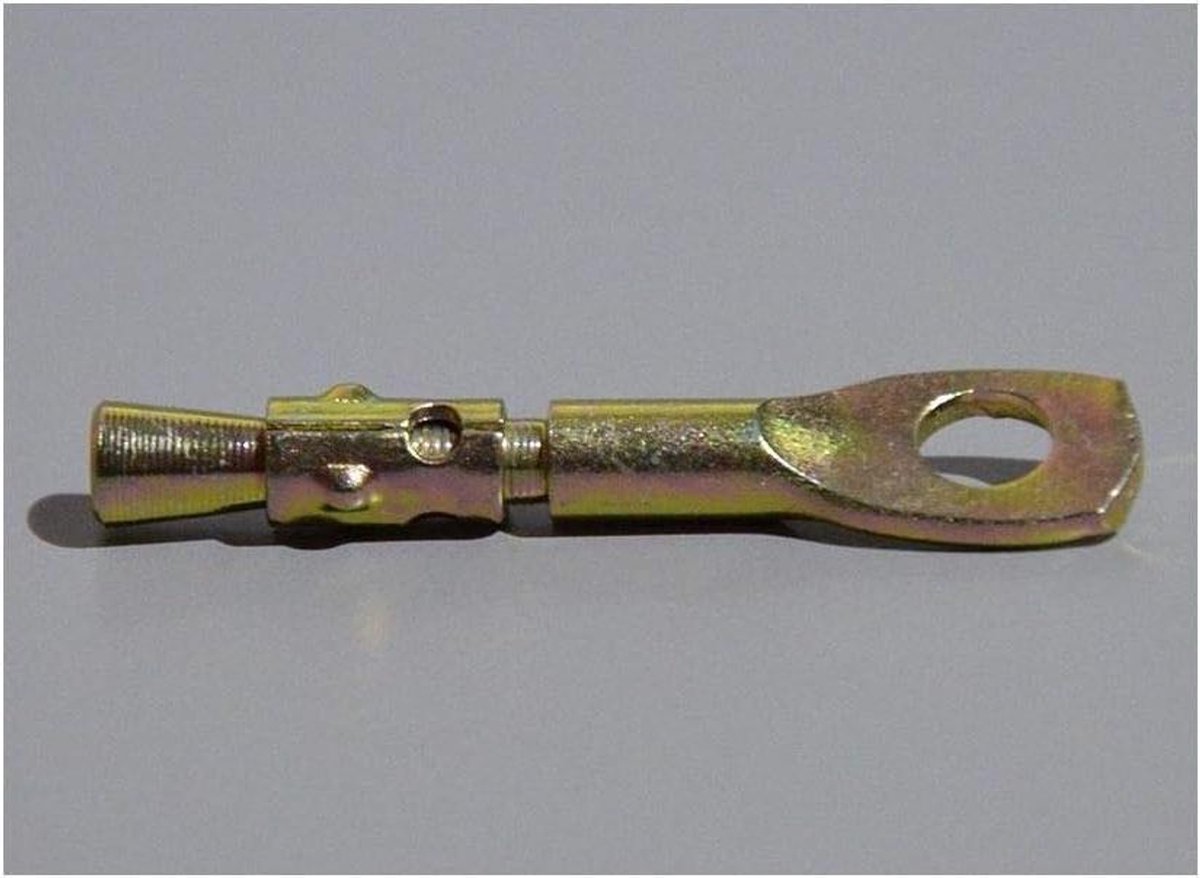 Stalen pluggen - Betonankers - Bevestigen aan plafond - Met gat - 6 x 60 mm - Zilverkleurig