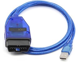 OBD2 KKL Kabel - Diagnose Tool - Auto Uitlezen - Voor VAG Groep - 1996-2009 - Zwart