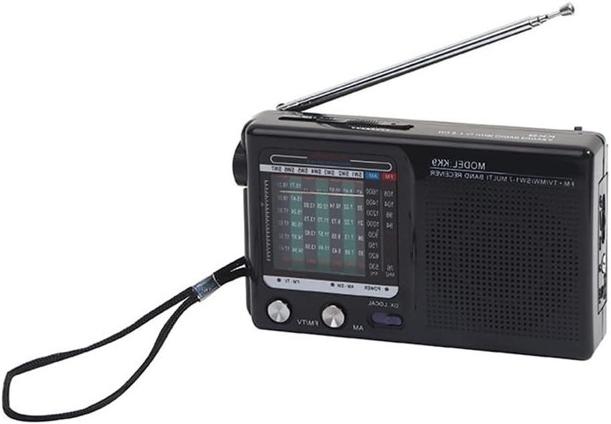 Draagbare AM FM Radio - Pocket Radio Mini Radio - Muziek Luisteren - Telescopische Antenne