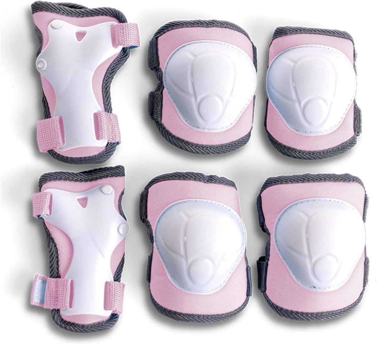 Beschermingsset Kinderen - Elleboog Knie - Actief Spelen - Uniseks Ontwerp - One Size - Blauw en Roze