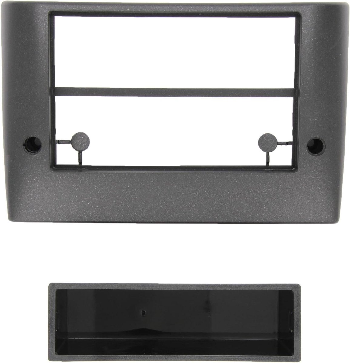 Dubbel DIN Autokit - Radio Inbouwframe - Auto Radio Monteren - Specifiek voor Fiat
