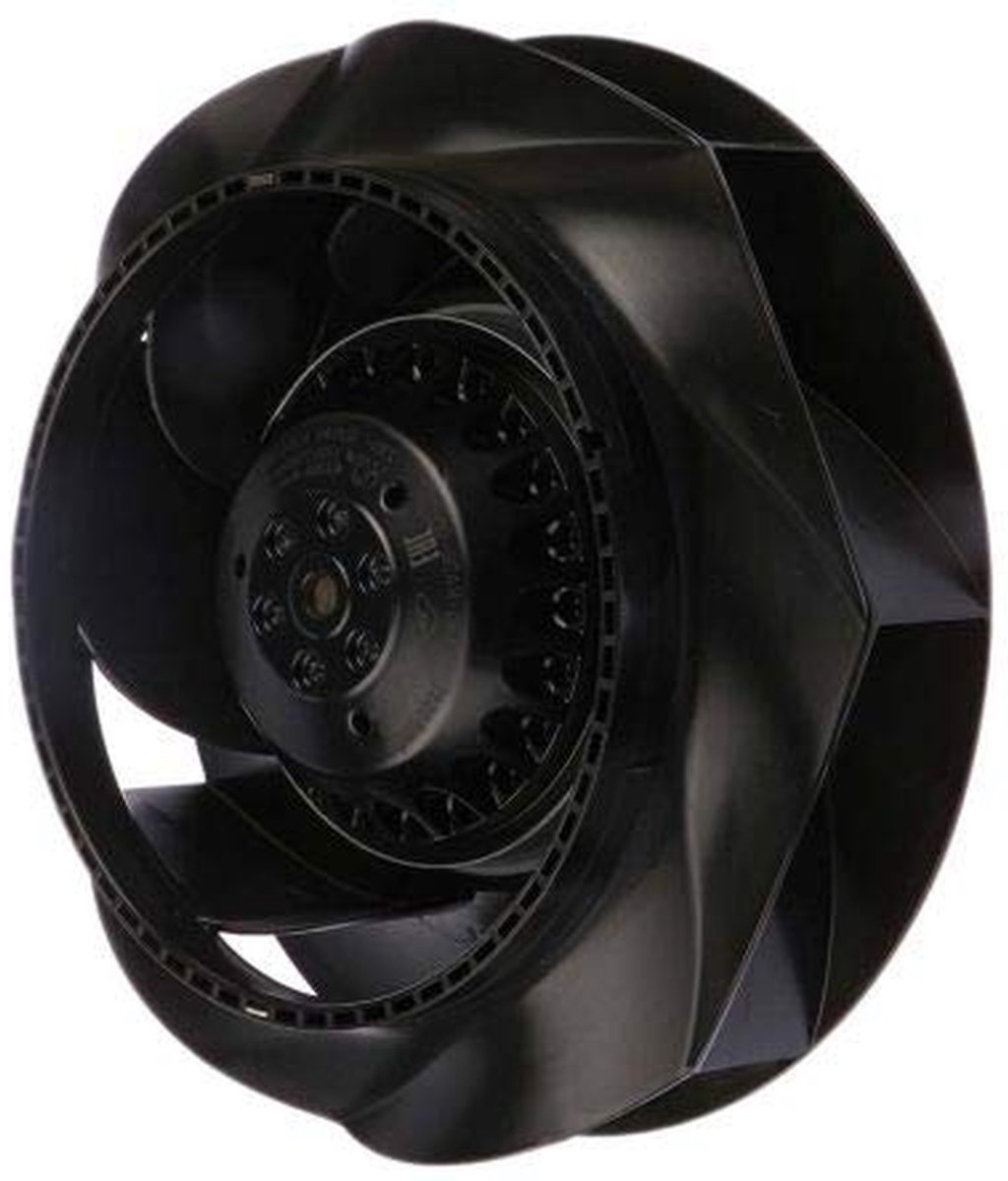 Radiale Ventilator - AC ventilator - Koeling Componenten - Kogelvormig Lagertype - Ø190x685mm - Zwart