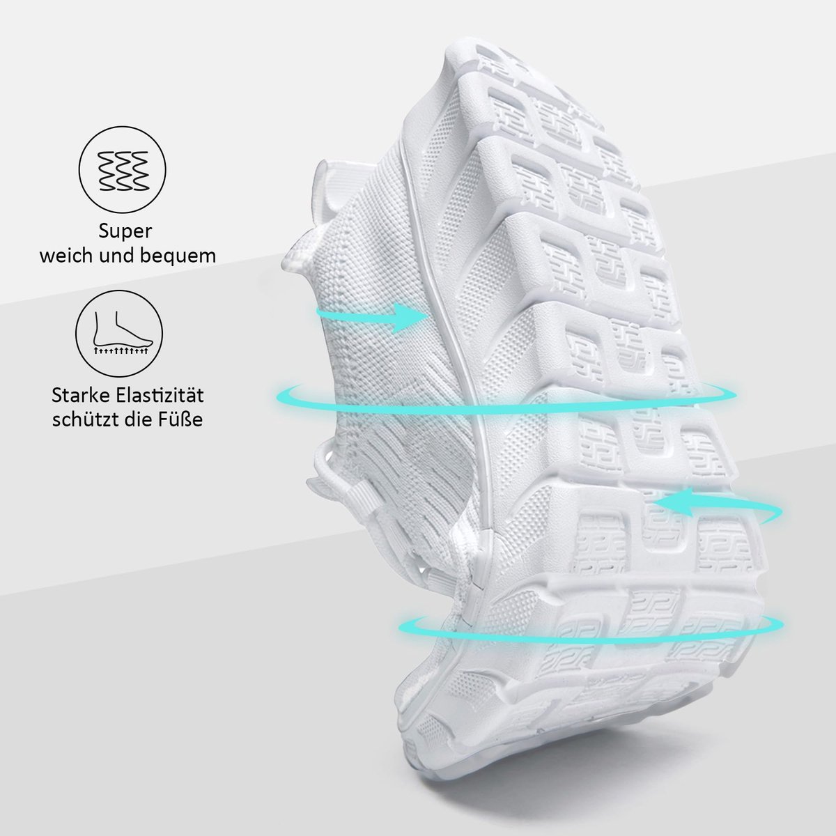 hardloopschoenen, sportschoenen, sneakers, wandelschoenen, ademend, lichte slip-on tennisschoenen voor mannen