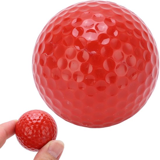 Drijvende Golfballen - Oefenballen Water - Golf Oefenen - Zinkt Niet - 4267 mm - Rood — afbeelding 4