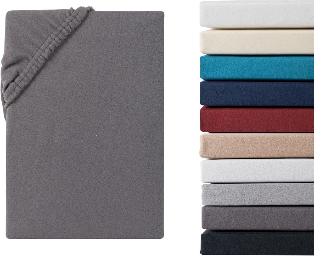 Microfoon hoeslaken teddyfleece 100% microvezel in verschillende maten en kleuren