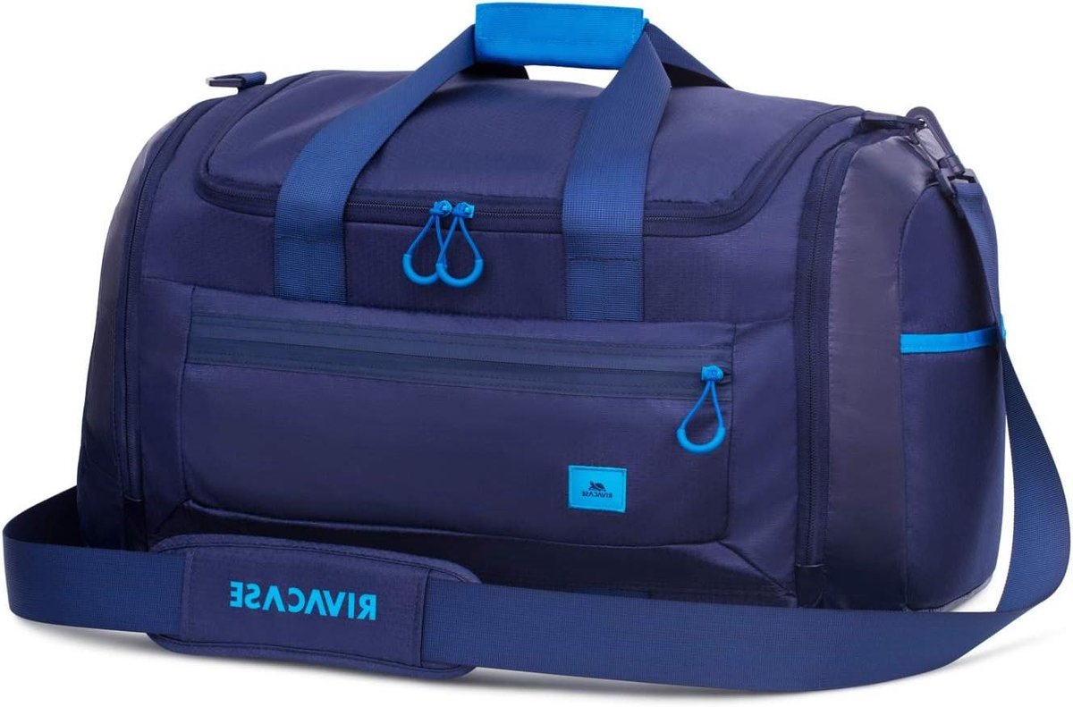 Sporttas met schoenenvak - Duffel tas - Fitness en reizen - Waterafstotend materiaal - 35 liter - Zwart