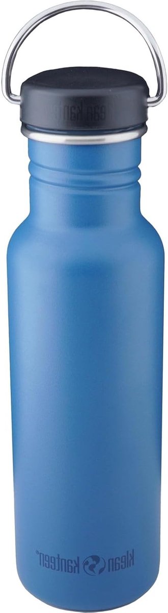 Roestvrijstalen Fles - Sport Drinkfles - Hydratatie Onderweg - Smal Greep Ontwerp - 0.8 L - Real Teal
