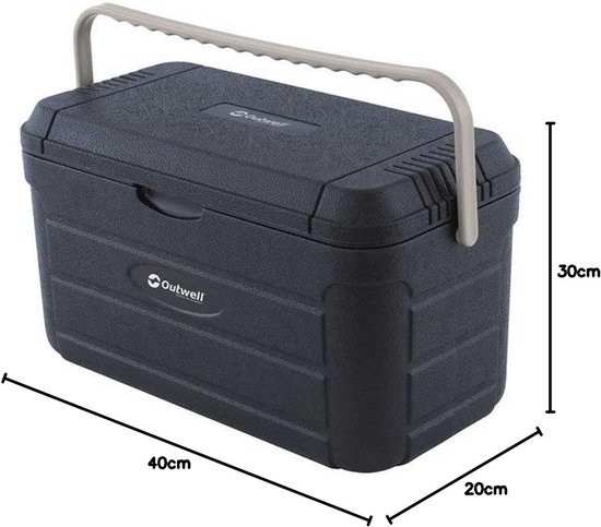 Koelbox - Isolatiebox - Kamperen - Robuust en veelzijdig - 20 liter - Donkerblauw — afbeelding 2