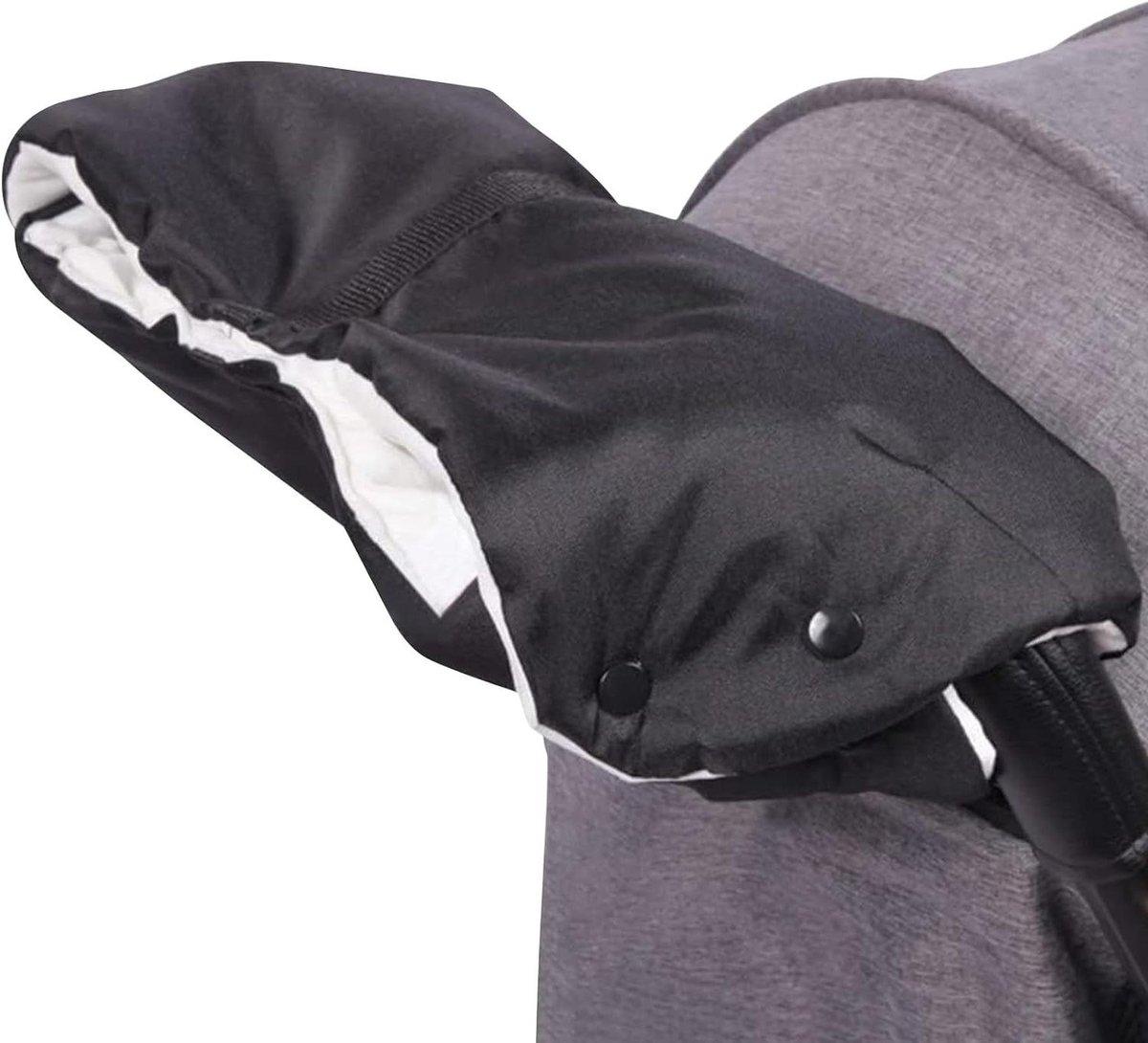 Kinderwagen Handschoenen - Handwarmers Kinderwagen - Winterse Wandelingen - Waterdicht Winddicht - Universele Pasvorm - Zwart