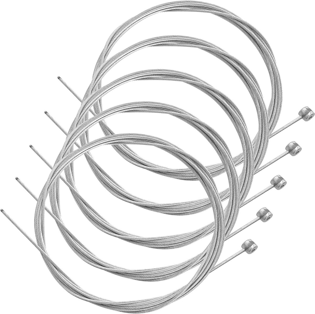 Fietsremkabels - Remkabels Fiets - Fietsreparatie - Gegalvaniseerd Staal - 2 meter - Zilver