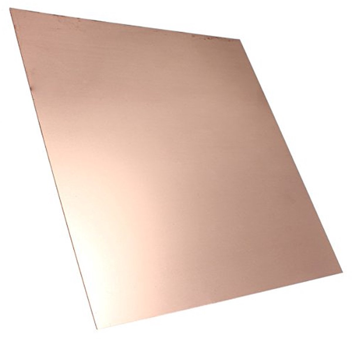 Koperen Plaat - Metaalfolie Koper - Hobby Projecten - Goede Geleidbaarheid - 50 x 50 mm - Paars Brons