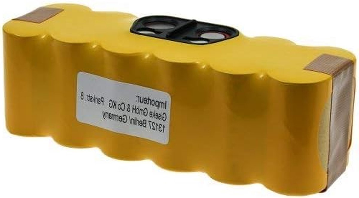 Accu voor Kruimeldief - Vervangende Batterij - Apparaat Opladen - Hoge Capaciteit 3000mAh - 144V - Geel