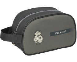Real Madrid - Toilettas – Officiële Licentie – 5 Liter – 26 x 15 x 12 cm - Grijs