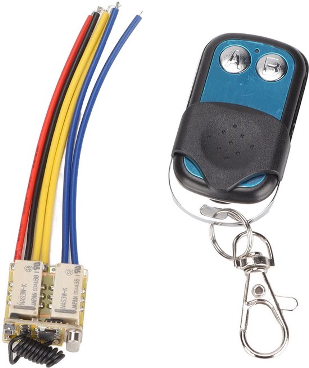VT Goods - Mini RF 2CH Relaisschakelaar - Draadloze afstandsbediening