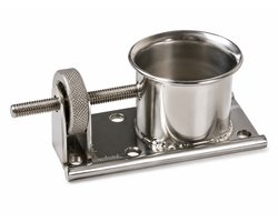 Optiparts Verstelbare Mastvoet met Ronde Pot EX1202 – Voor Optimist Zeilboot – Instelbare Masthelling